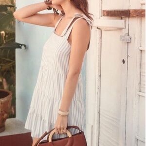 Sézane Anne blue striped dress - NEW WITH TAGS